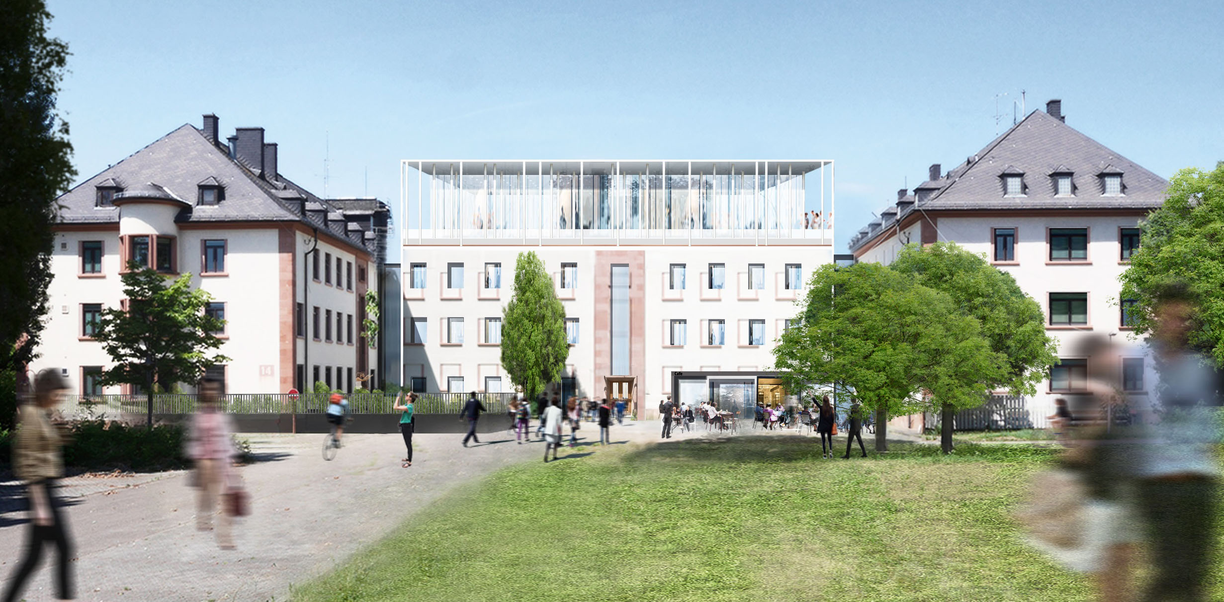 Visualisierung H-Gebäude